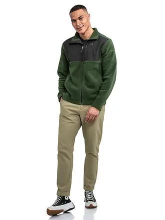 SCHÖFFEL | Herren Fleecejacke Style Gregale | dunkelgrün